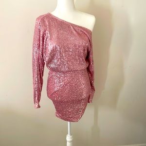 Pink Fashion Nova Short Dress